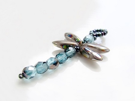 damselfly pendant